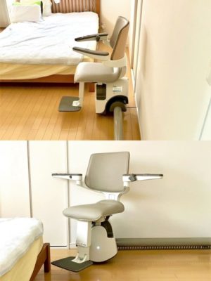 福祉用具、狭い階段、階段昇降機、階段リフト