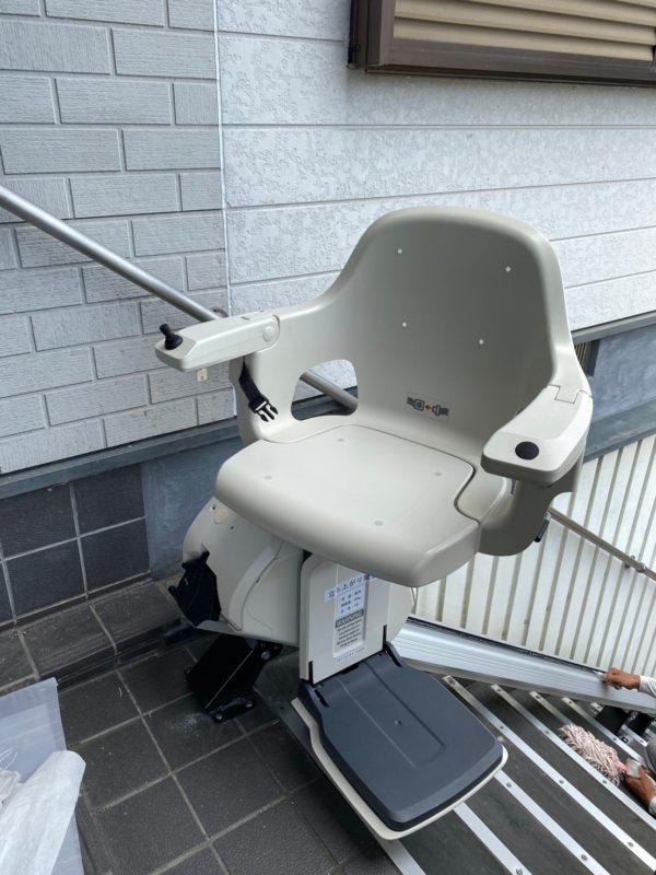 階段昇降機 屋外用