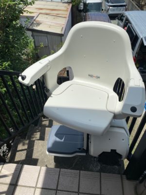 階段昇降機　屋外用　アウトドア