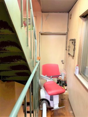 階段昇降機、階段リフト、福祉用具