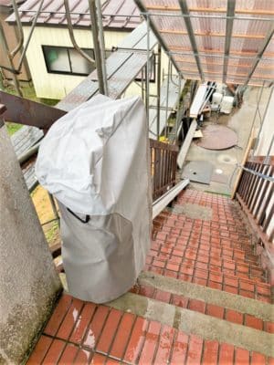 いす式階段昇降機、階段リフト、階段、屋外階段、福祉用具