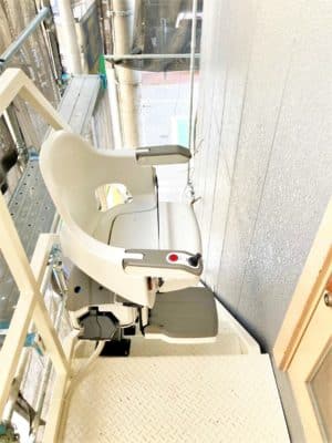 階段昇降機、階段リフト、屋外階段