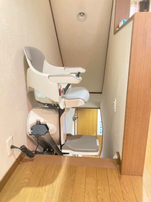 階段昇降機、直線型、屋内用、家庭用、福祉用具