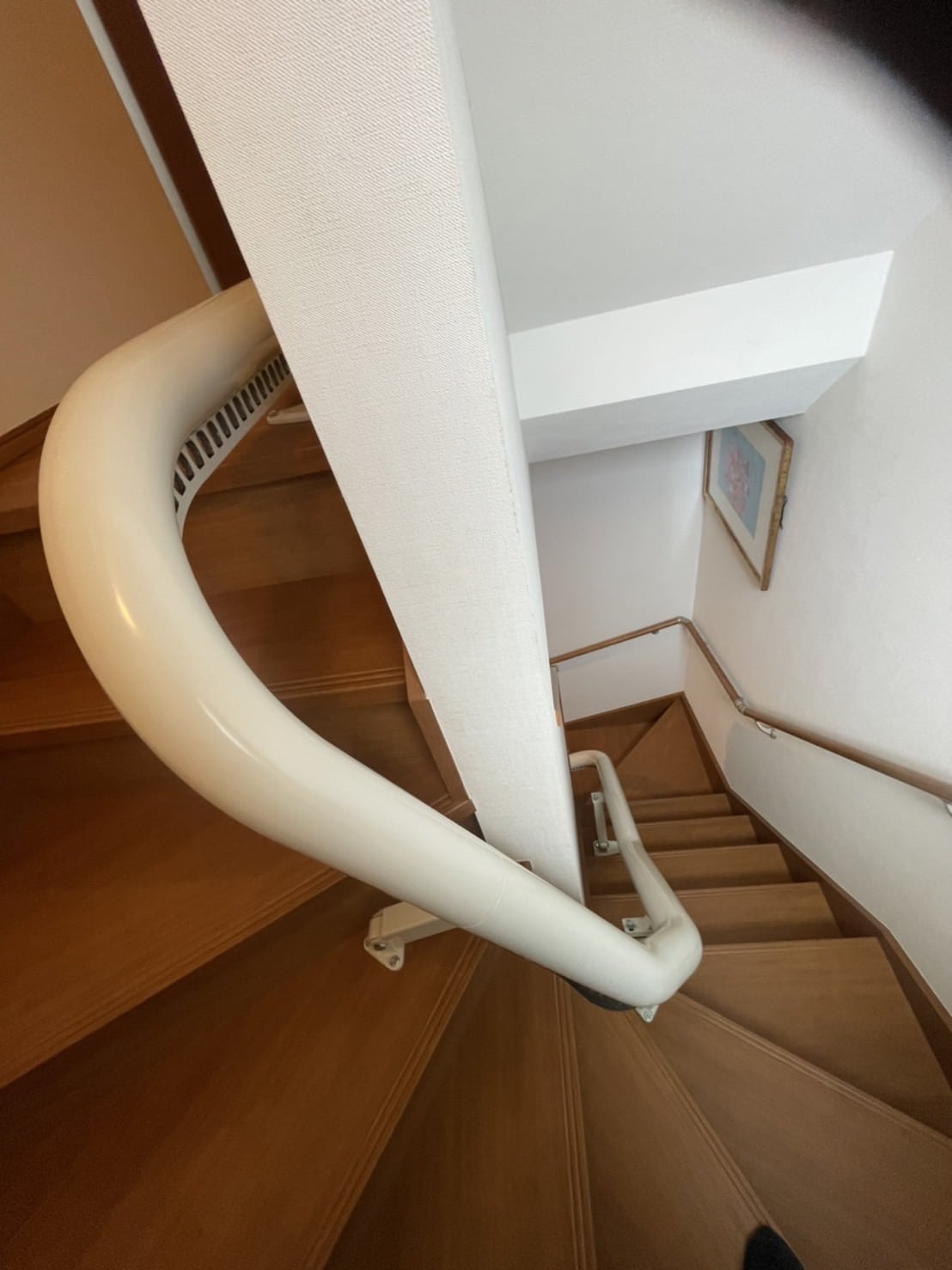 階段昇降機　レール