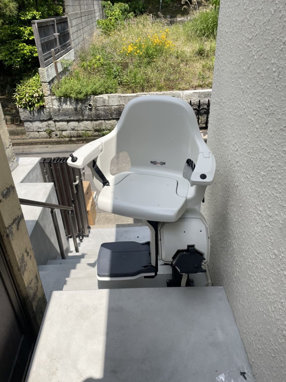 階段昇降機　レバントアウトドア