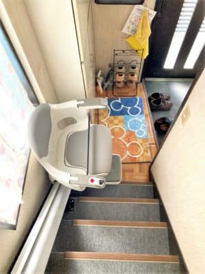階段昇降機、直線型、屋内用、福祉用具