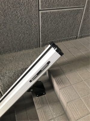 階段昇降機、レール、直線型、屋外用、福祉用具