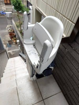 階段リフト 直線型 屋外用