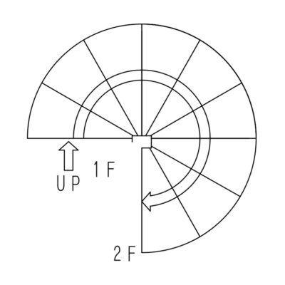階段 らせん階段